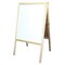 Flipside Marquee Easel Natural Hardwood White Dry Erase/Black Dry Erase 31700 - alternate 2